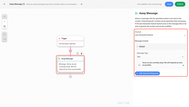 Use one of the WhatsApp auto reply message sample from above