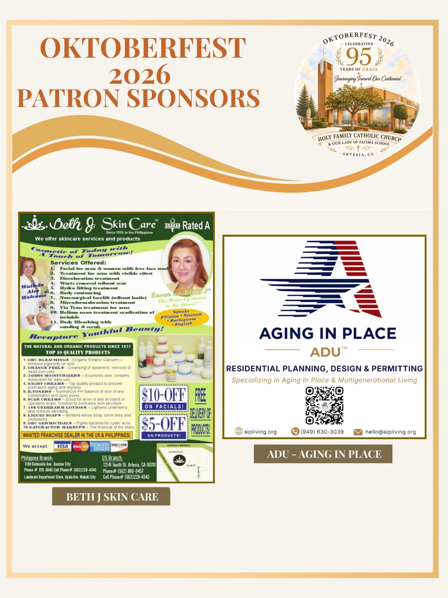 Oktoberfest sponsor