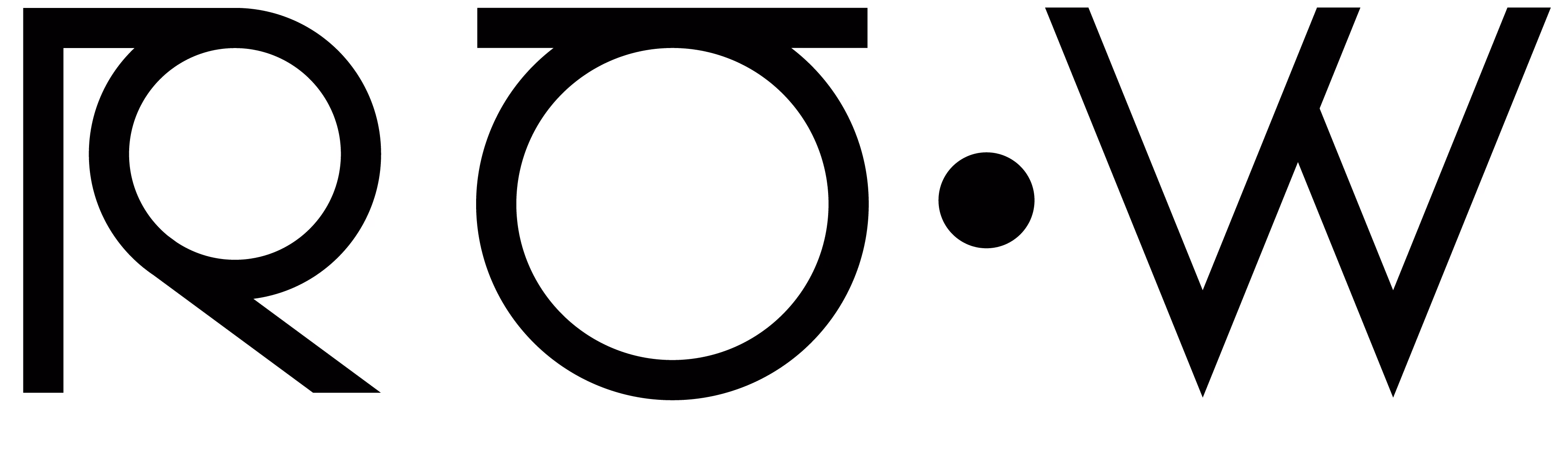 Logo for Raw Studio Grafisk Design Akershus in black text on a transparent background.