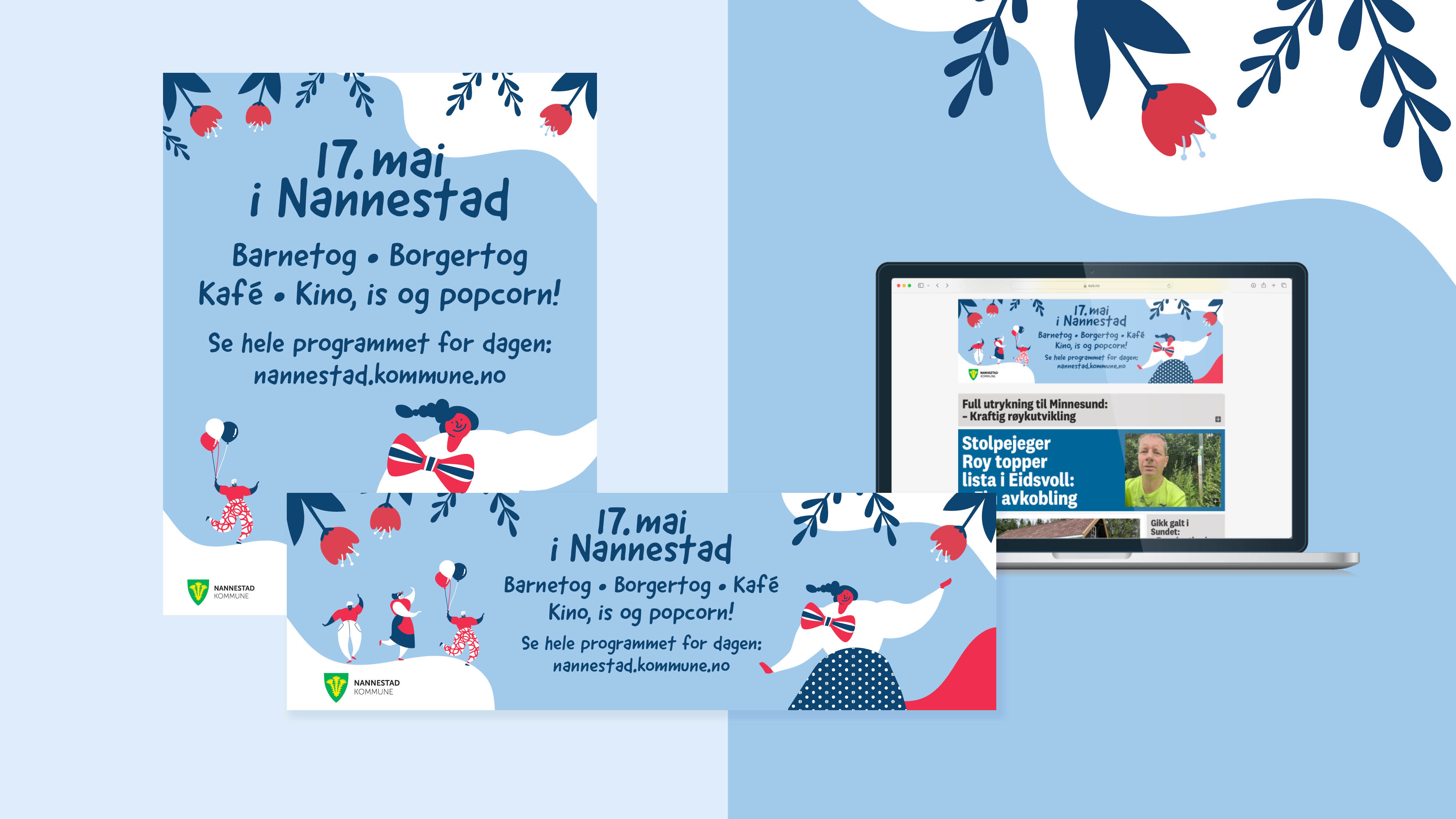 Digital annonse for EUB. Digital design / Grafisk design / Illustrasjon