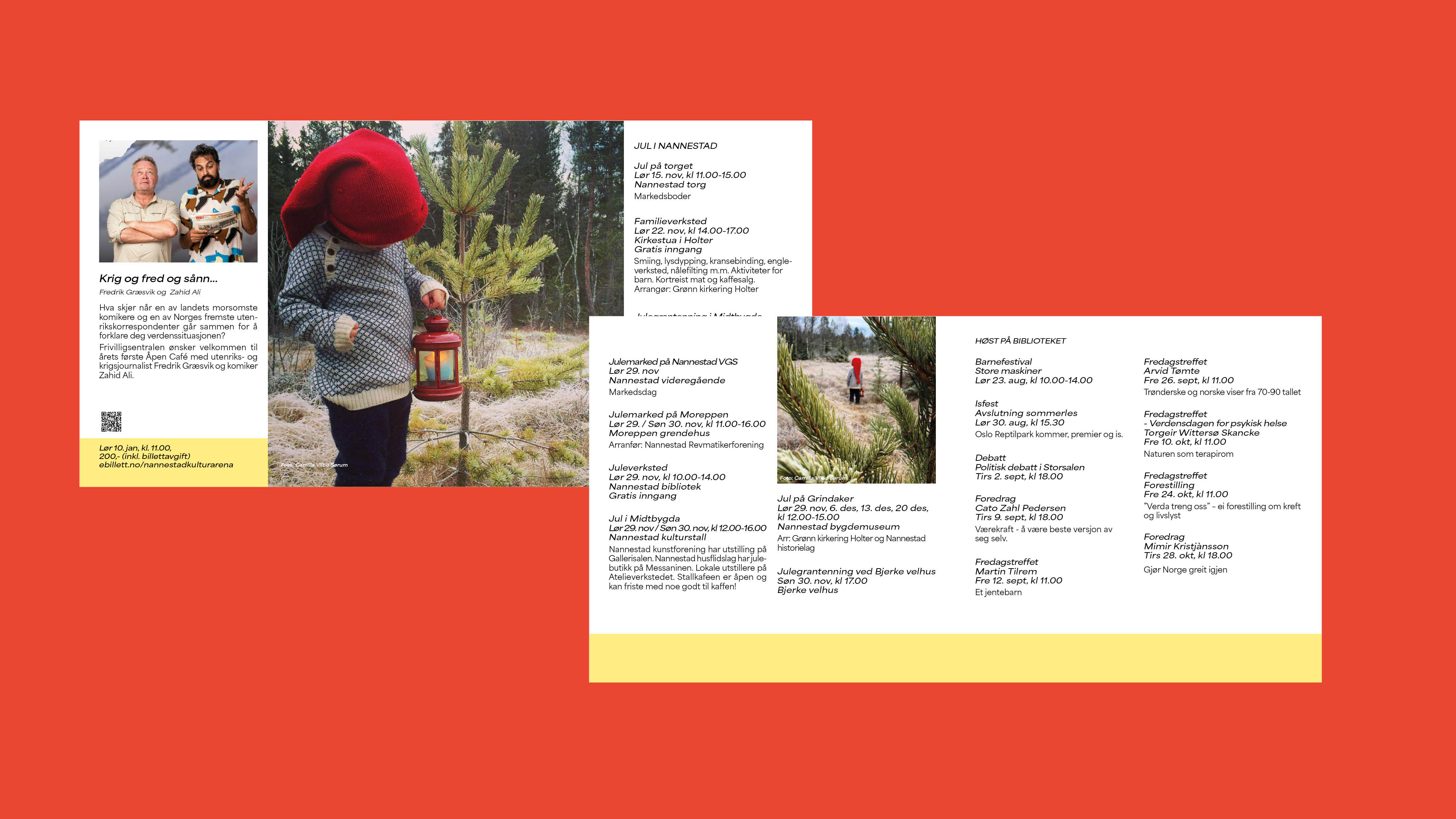 Grafisk design - Layout av høstprogram