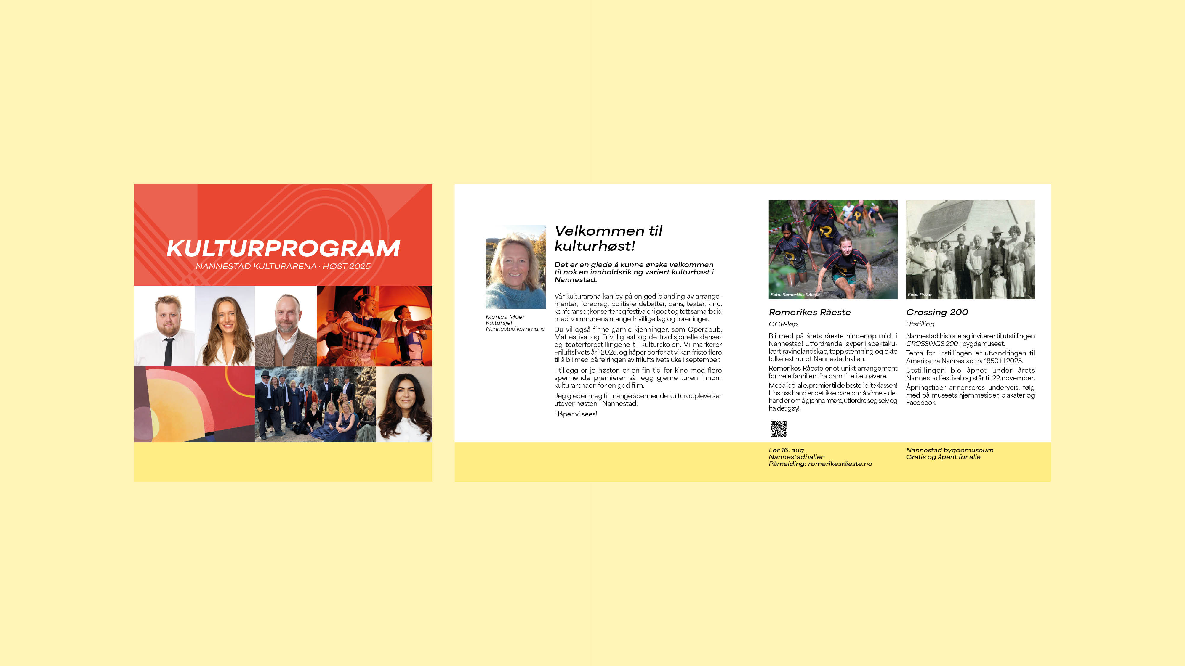 Grafisk design - Layout av høstprogram