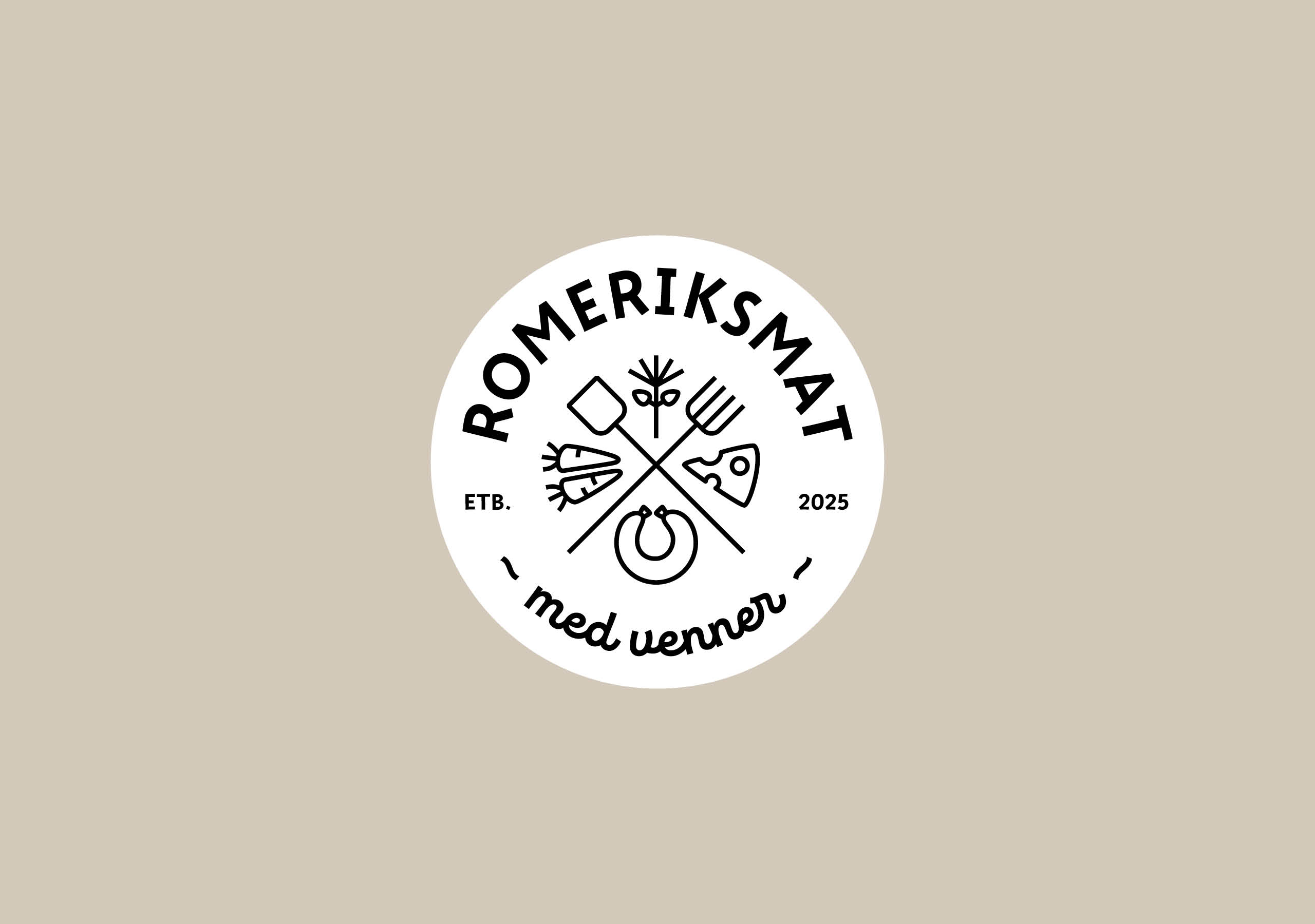 Romeriksmat, logodesign