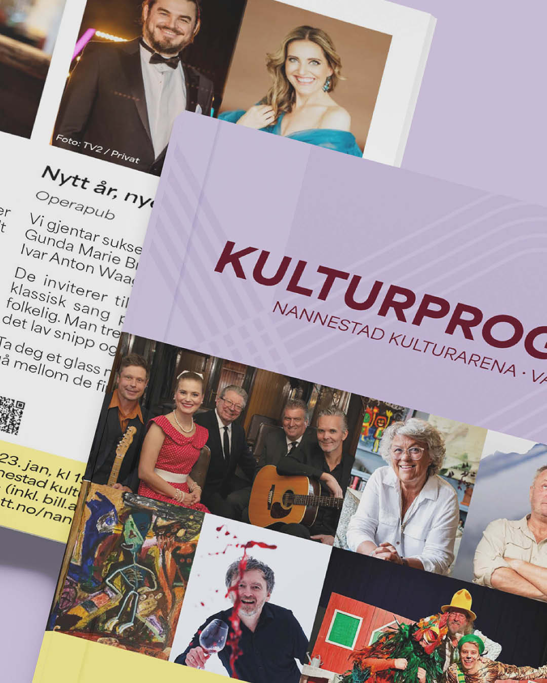 Grafisk design - Programblad