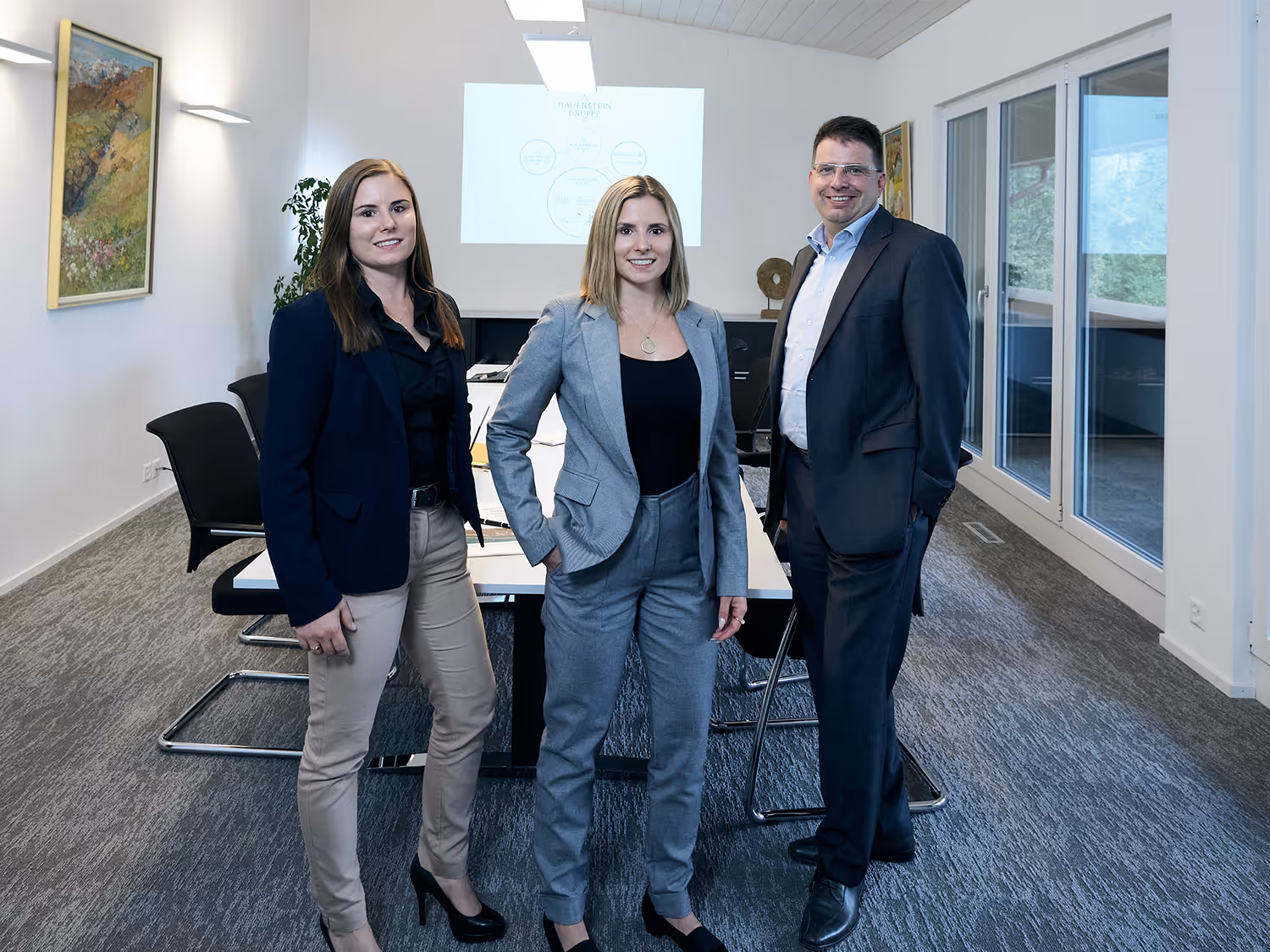 Andrea Hauenstein, Nathalie Hauenstein, Daniel Eschmann