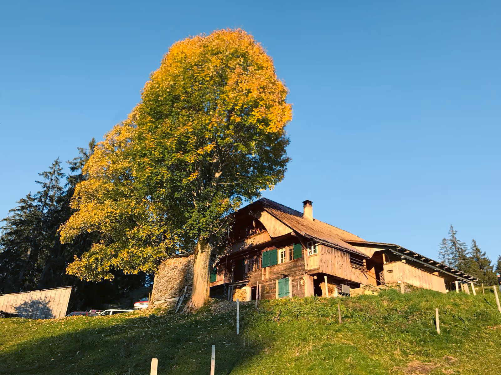 Alpbeizli Schnabl vu de l'extérieur