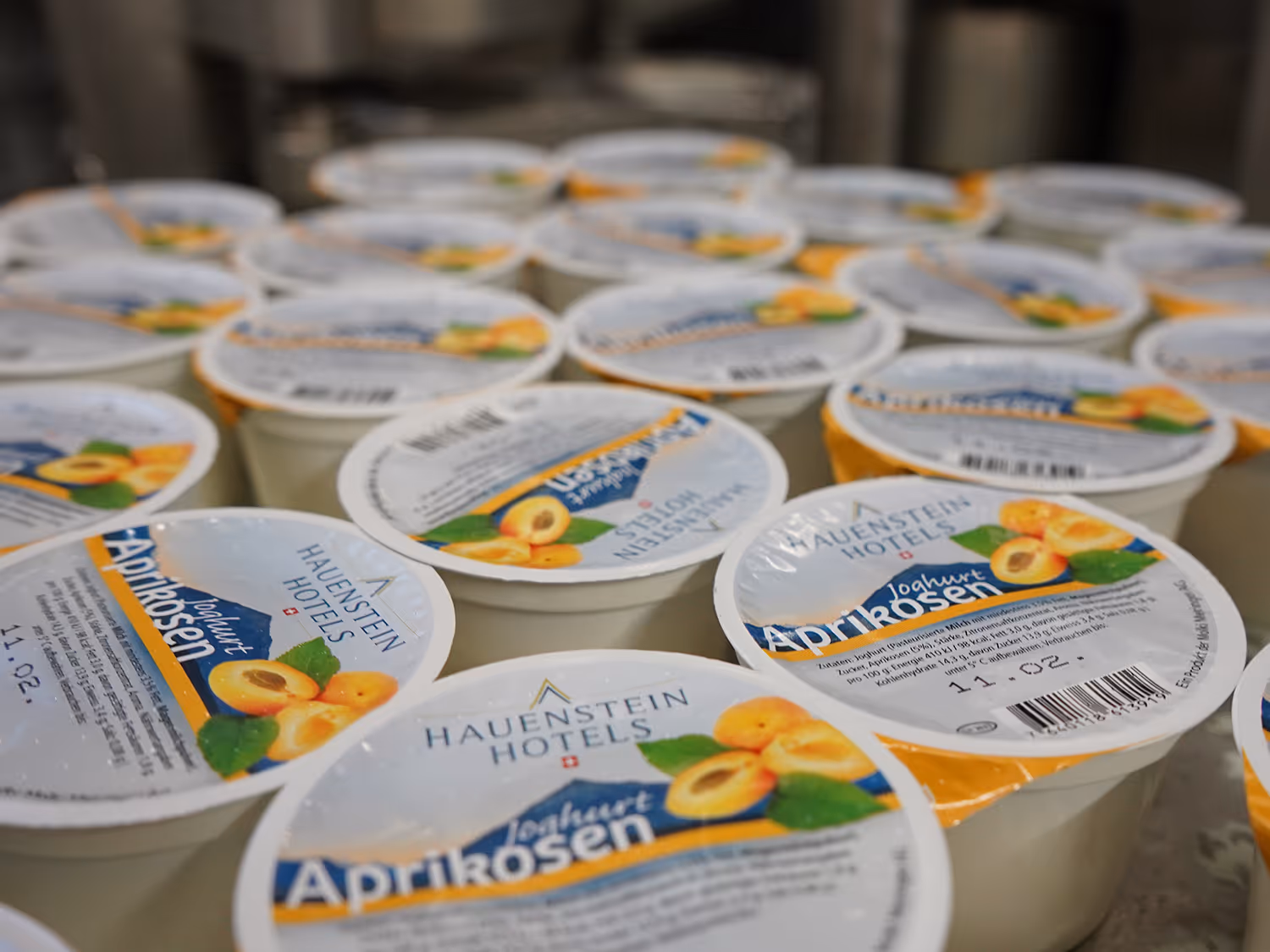 Aprikosen-Joghurt der Hauenstein Hotels