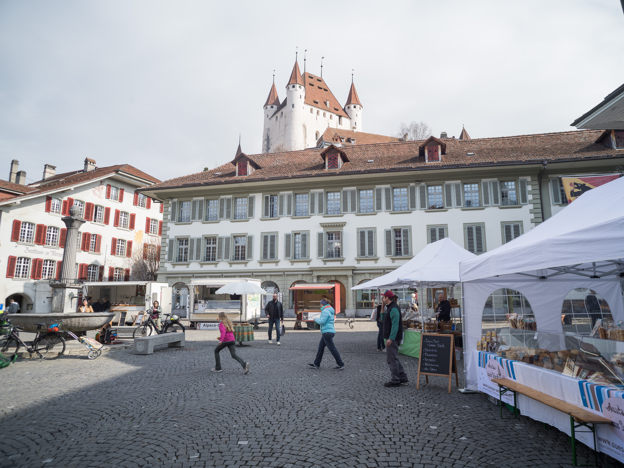 Weekly market Thun