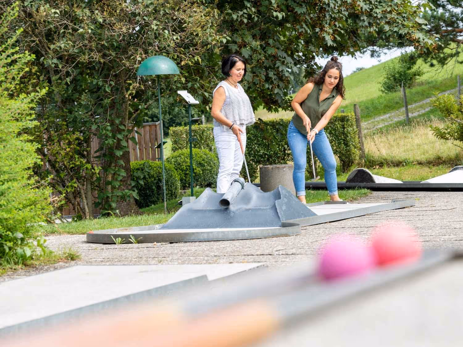 Minigolf am Thunersee