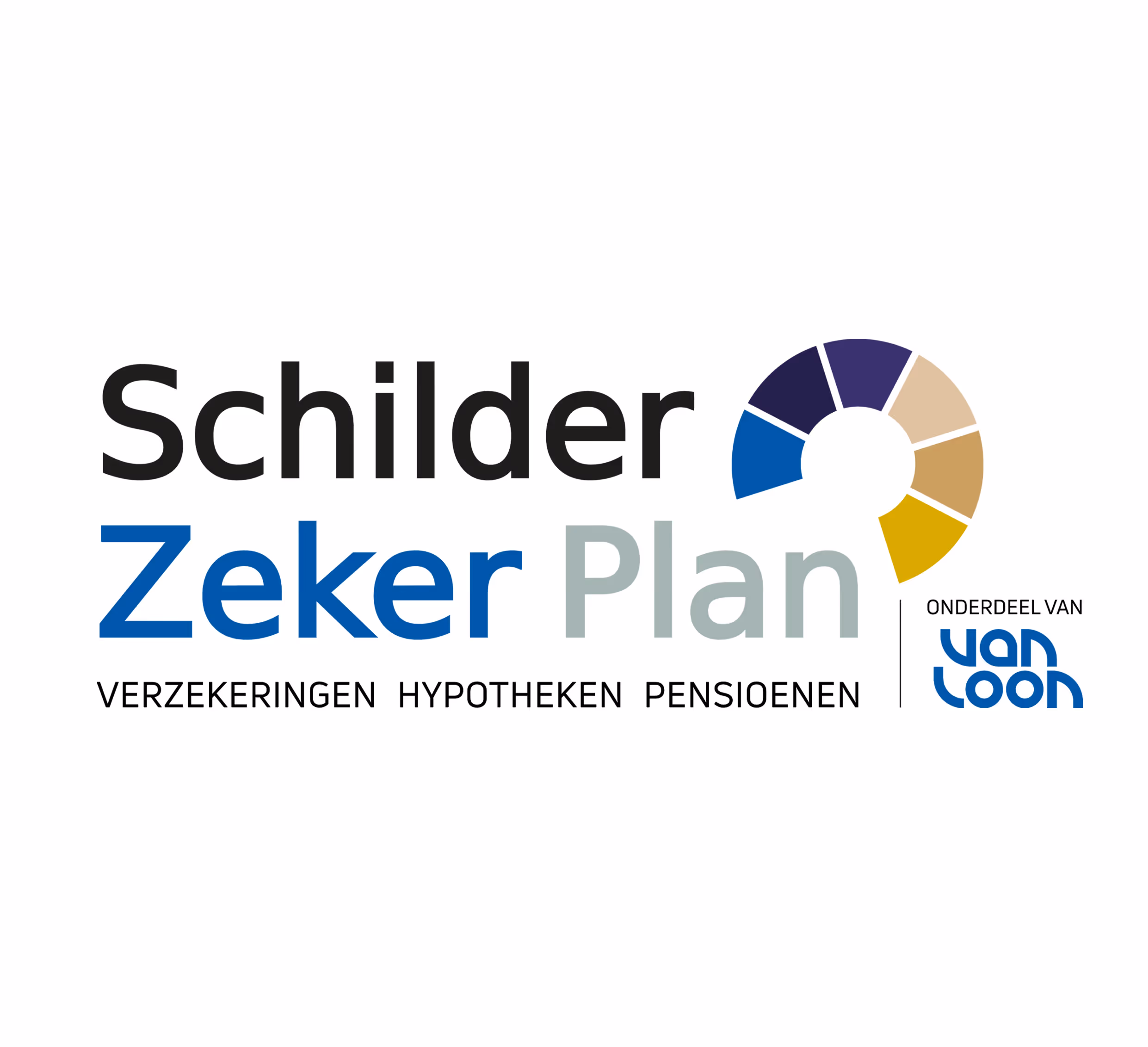 Het logo van Schilder Zeker Plan