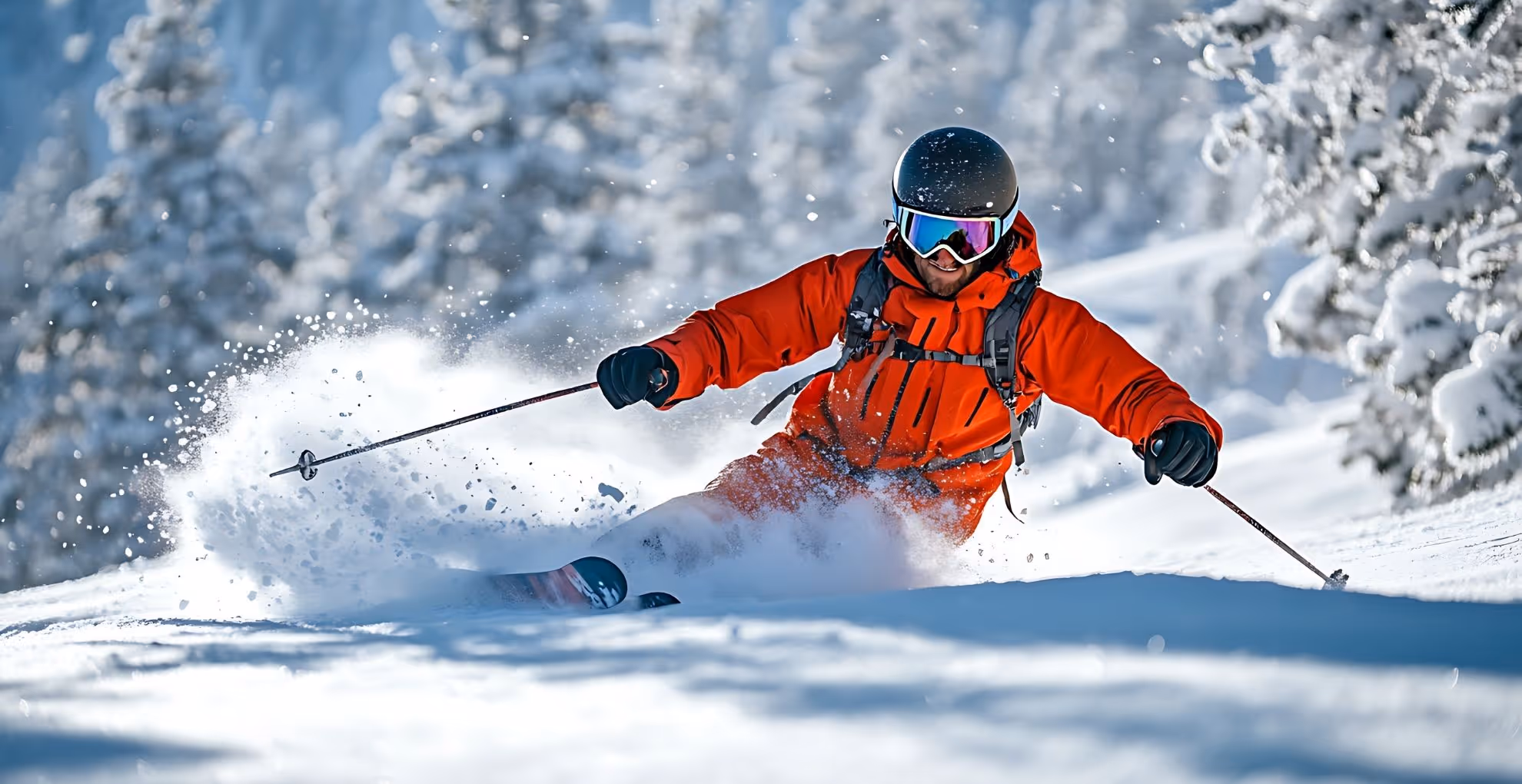 Man skiën