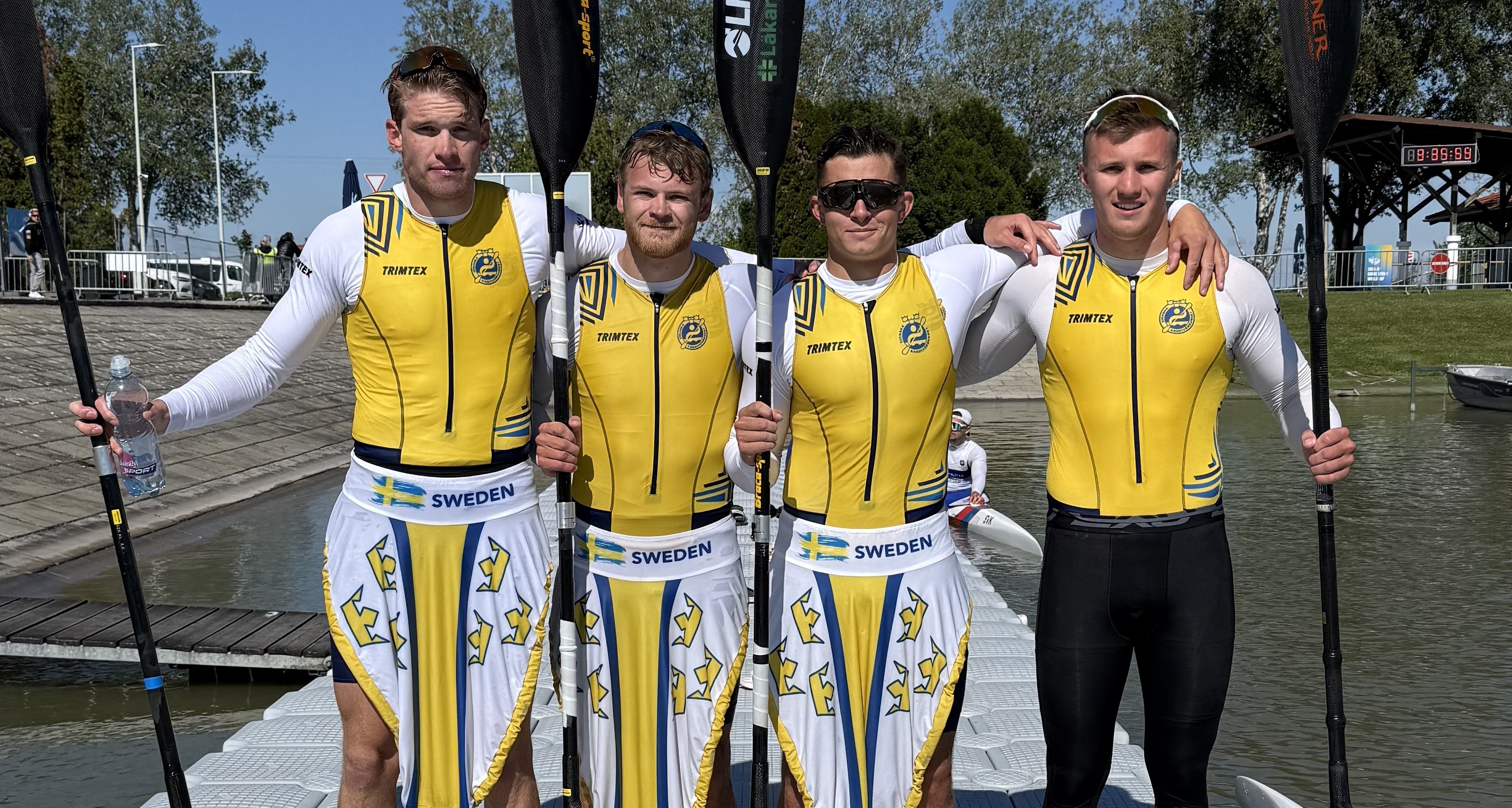 L'équipe nationale suédoise de sprint kayak s'associe à Lympik pour une analyse des performances plus rapide et plus intelligente