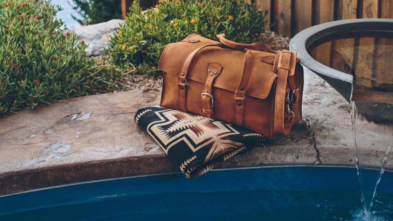 Dave Munson of Saddleback Leather Co. and Emerson Eggerichs