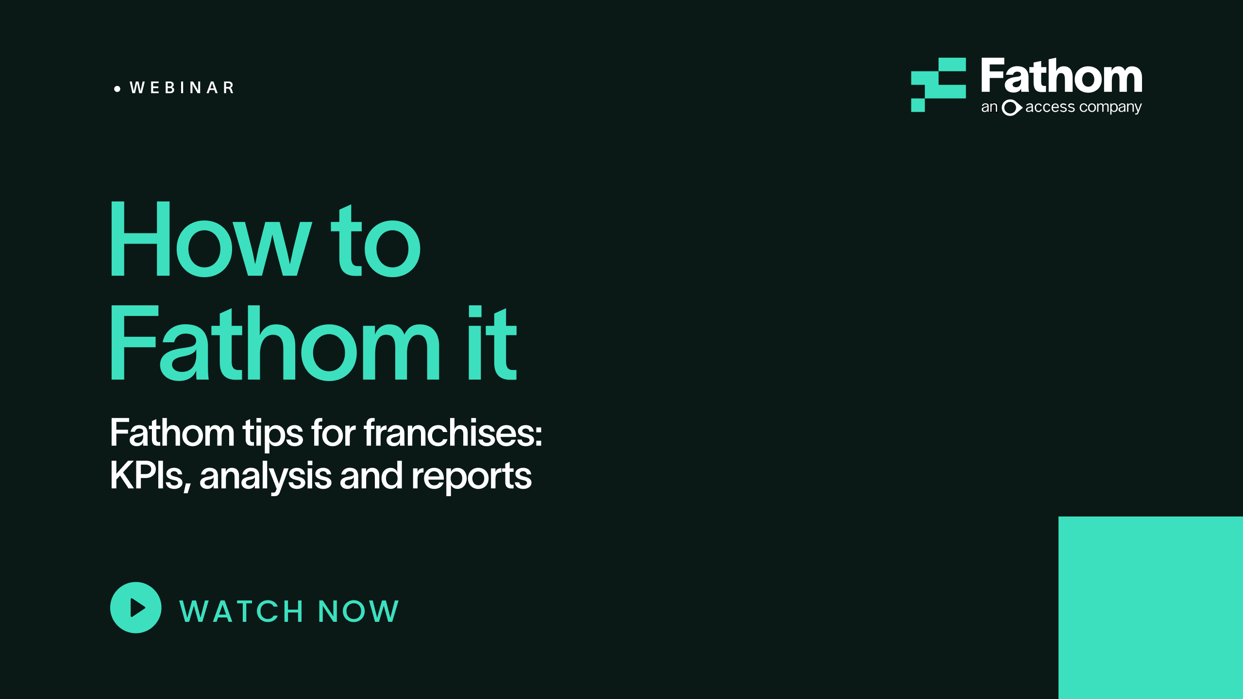 Fathom Tips for Franchises