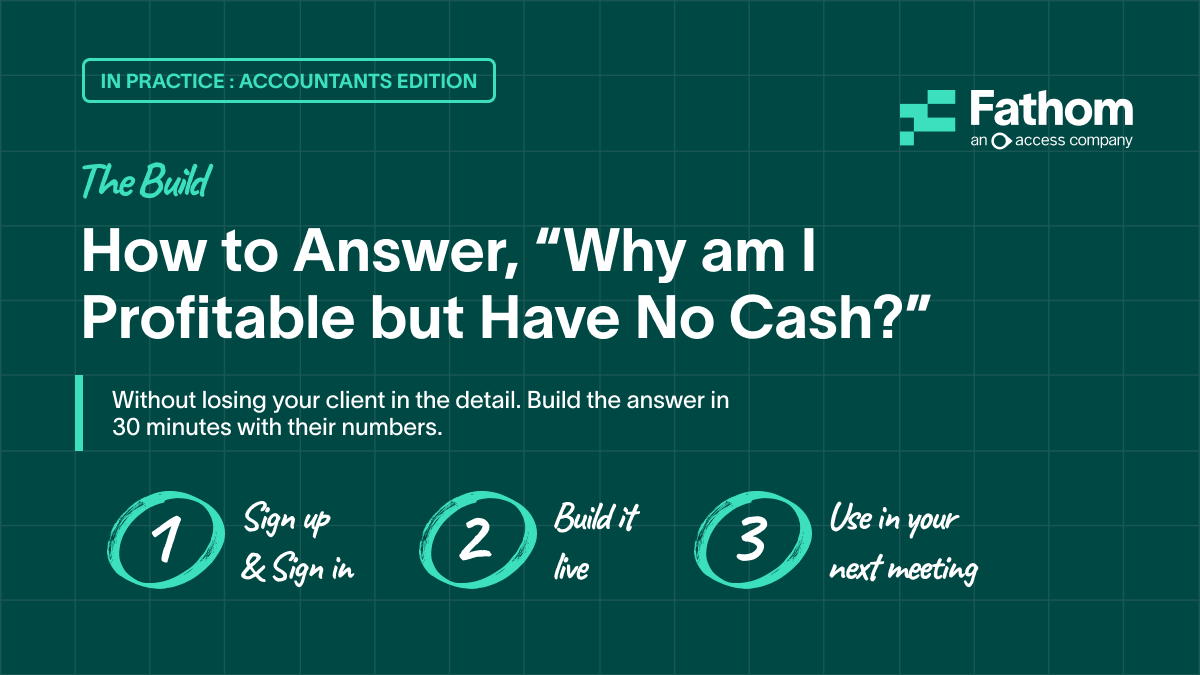 The Build: "Why am I profitable but have no cash?"