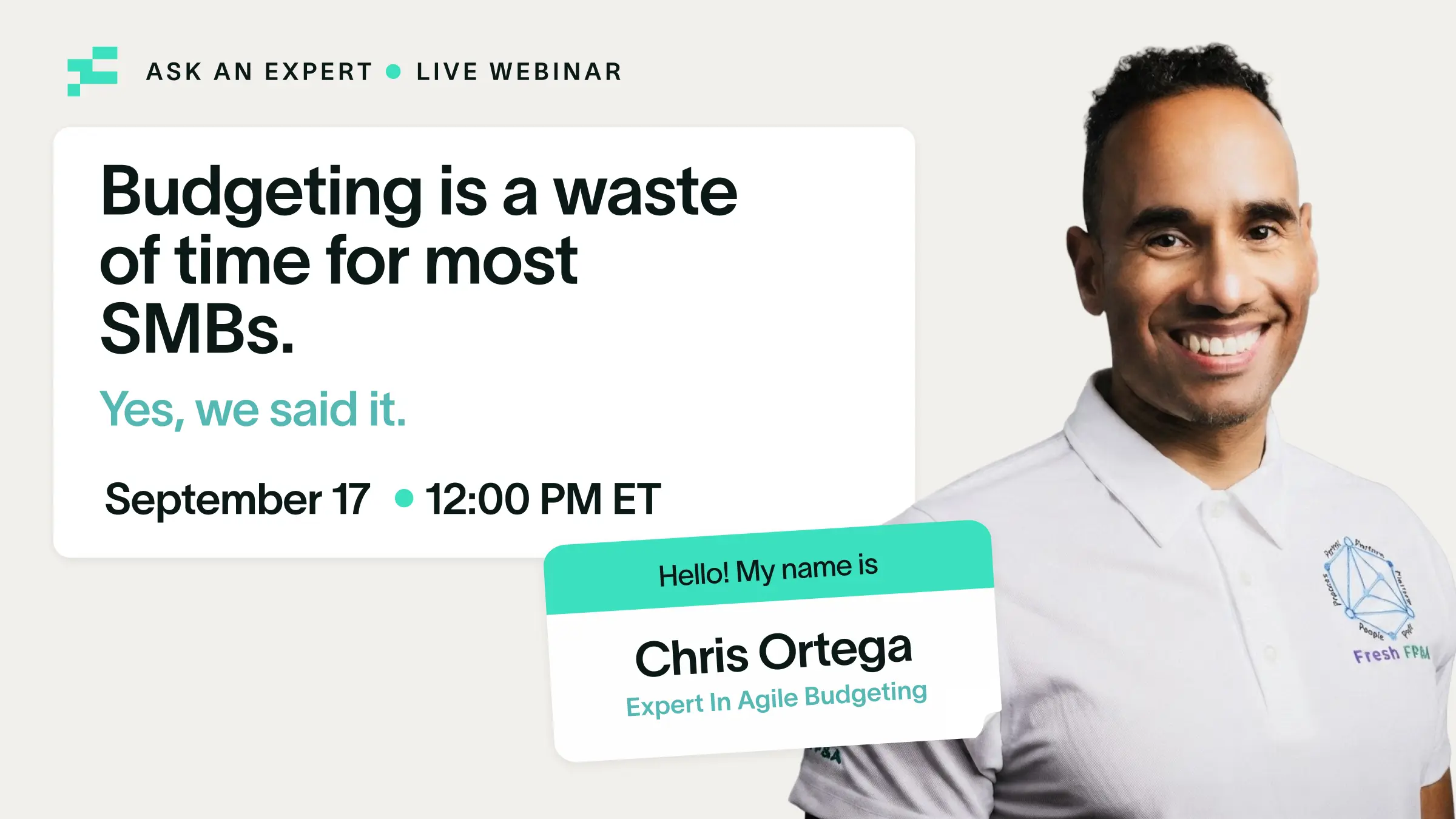 [EMEA] Ask an Expert: Live with Chris Ortega
