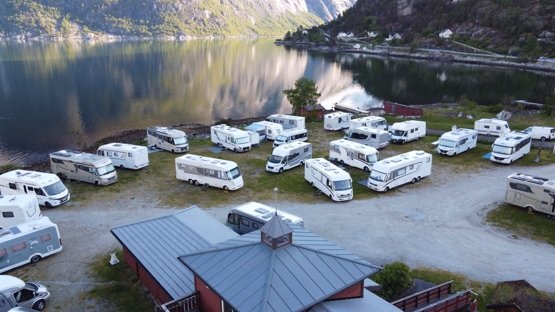Camping ved Vøringsfossen