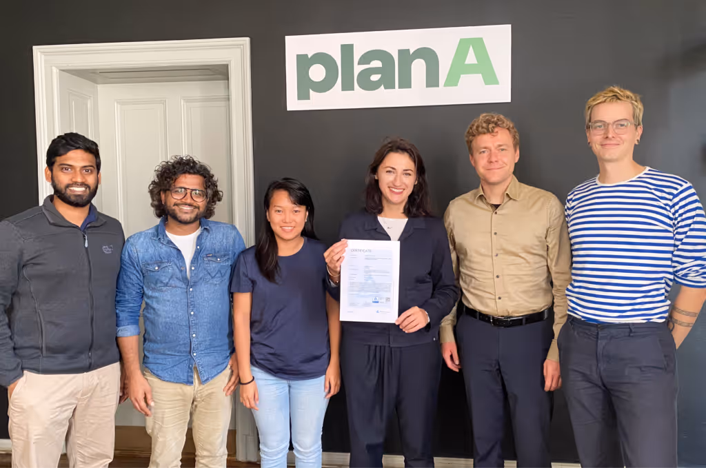 Plan A is certified TÜV