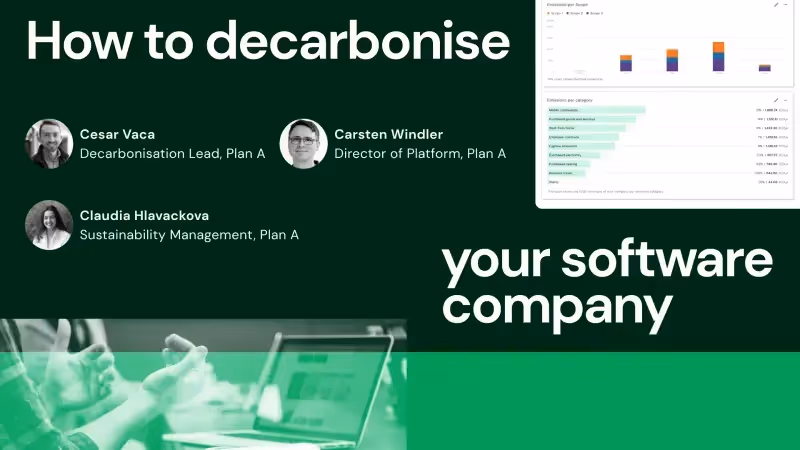 Decarbonise IT software
