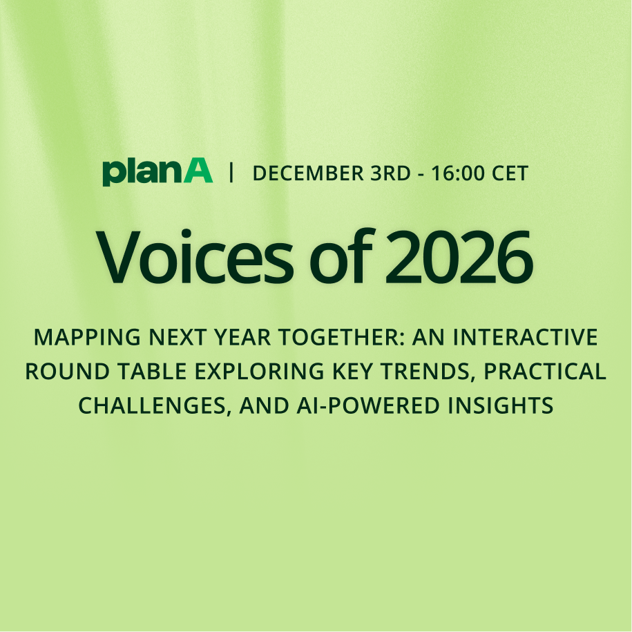 Voices of 2026 key sustainability trends