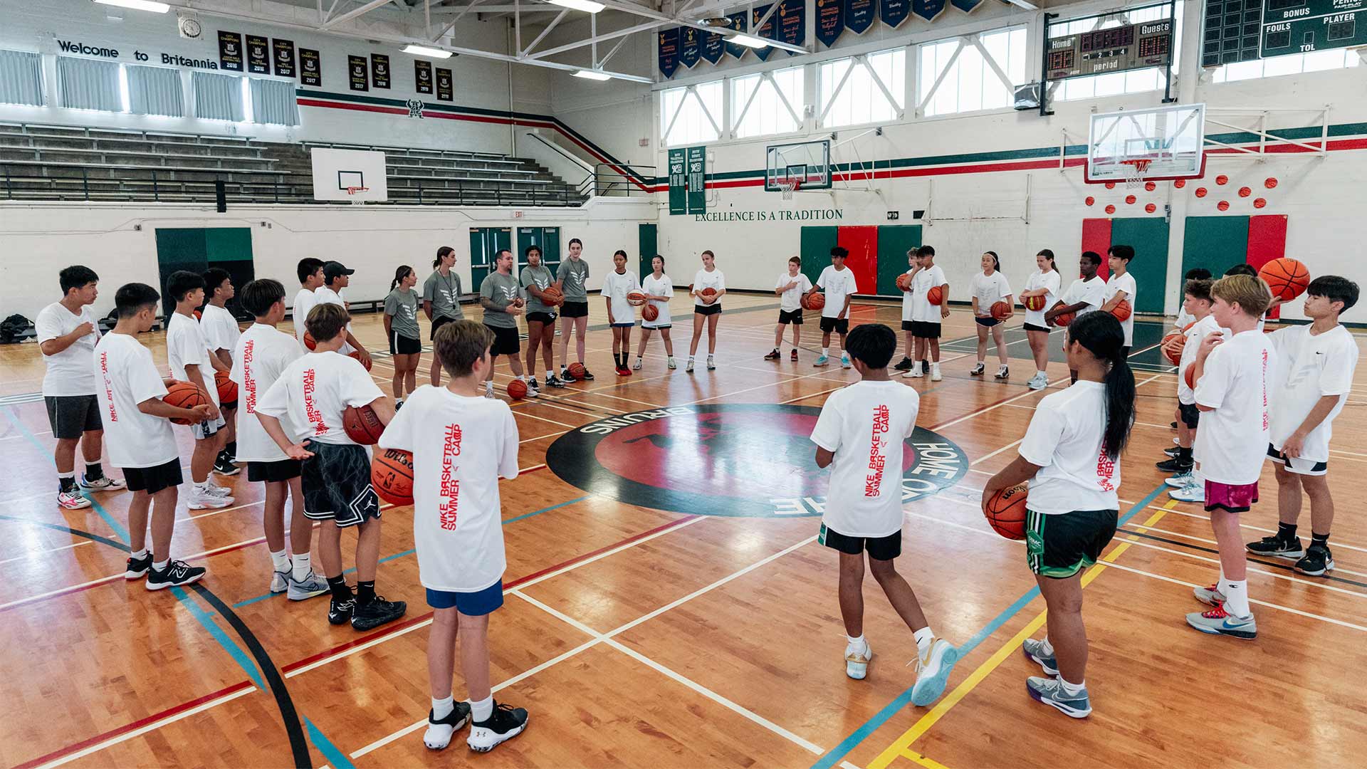 Nike Basketball Camp Winter Elite Shooting at The Vancouver