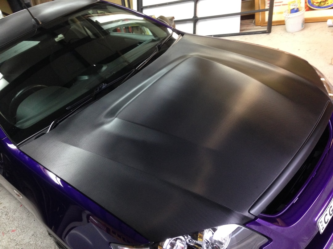 Hood & Accent Wraps example
