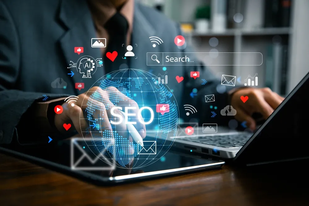 local search optimisation and AI strategy concept