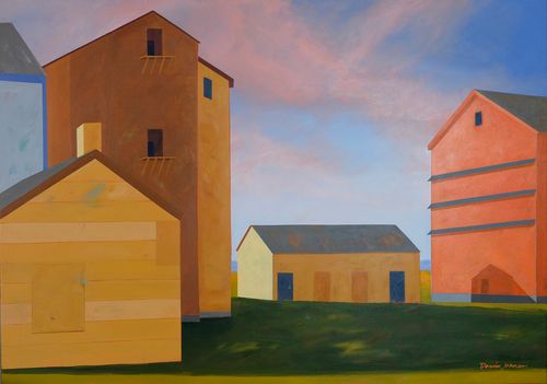 Elevators in Early Light