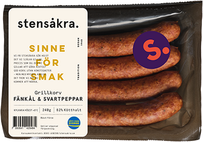 Grillkorv Fänkål & Svartpeppar 
