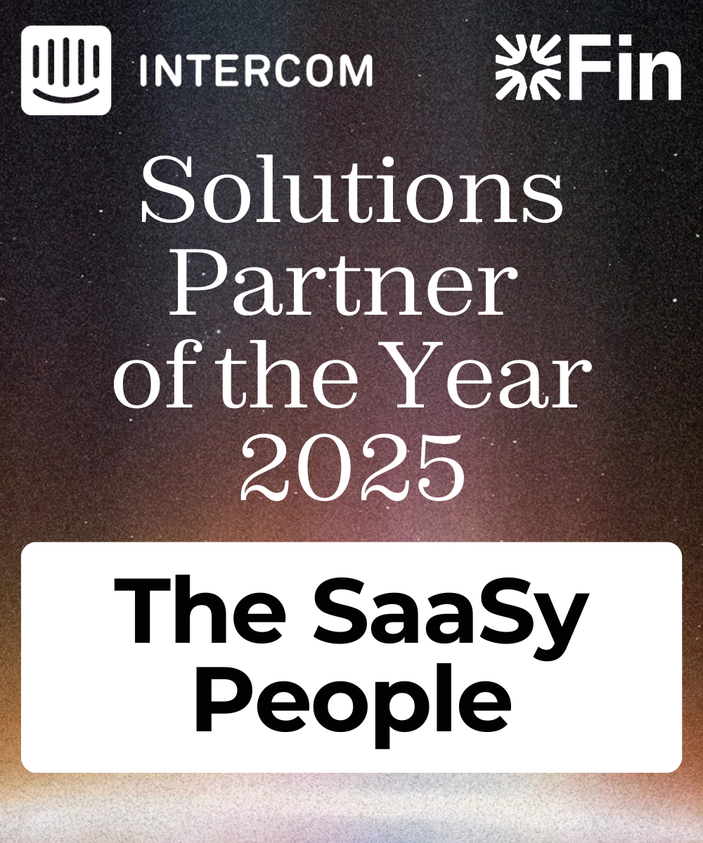 The SaaSy People named Intercom & Fin.ai’s Solution Partner of the Year!