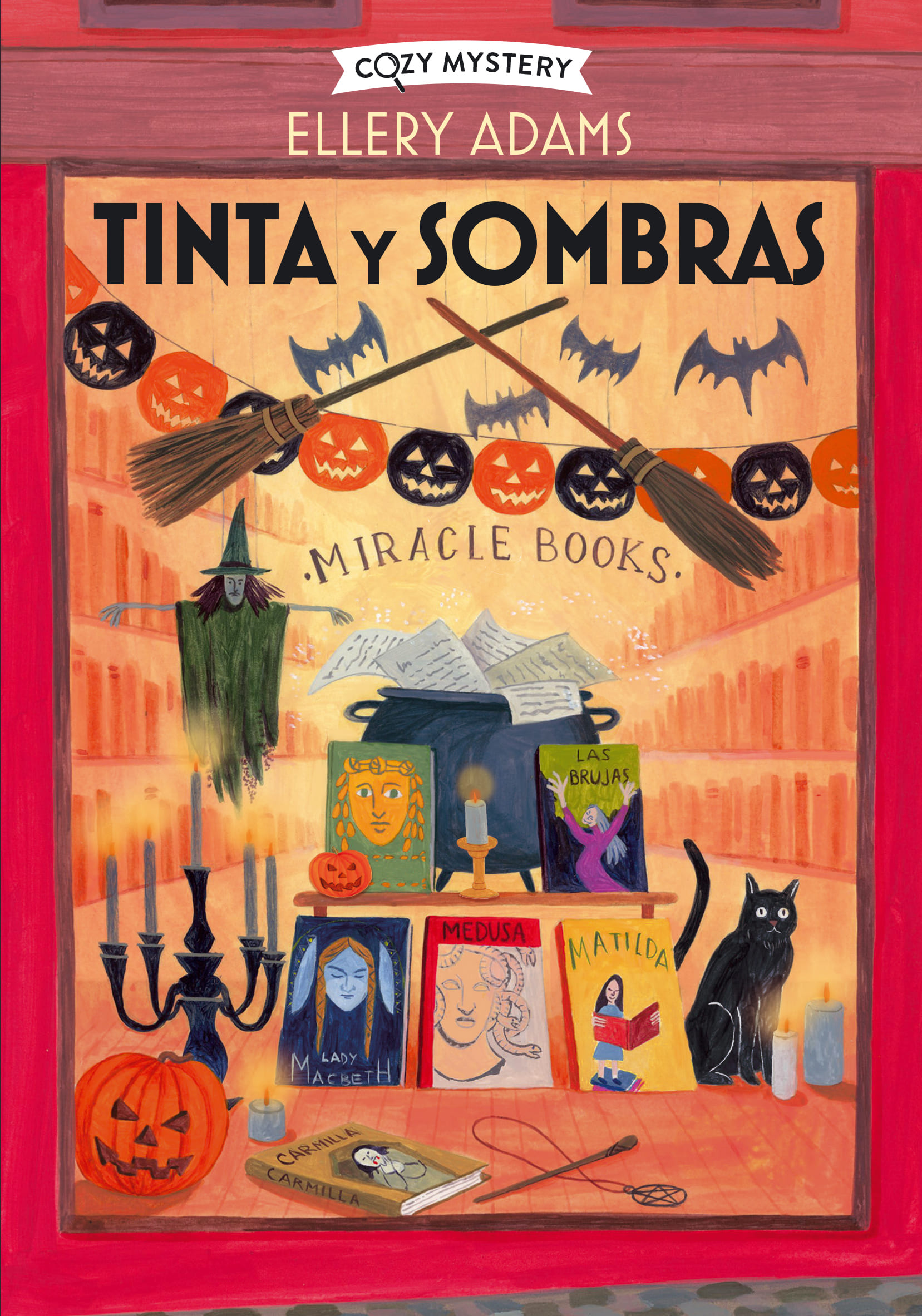 Tinta y sombras (Serie secretos, libros y bollos nº4)