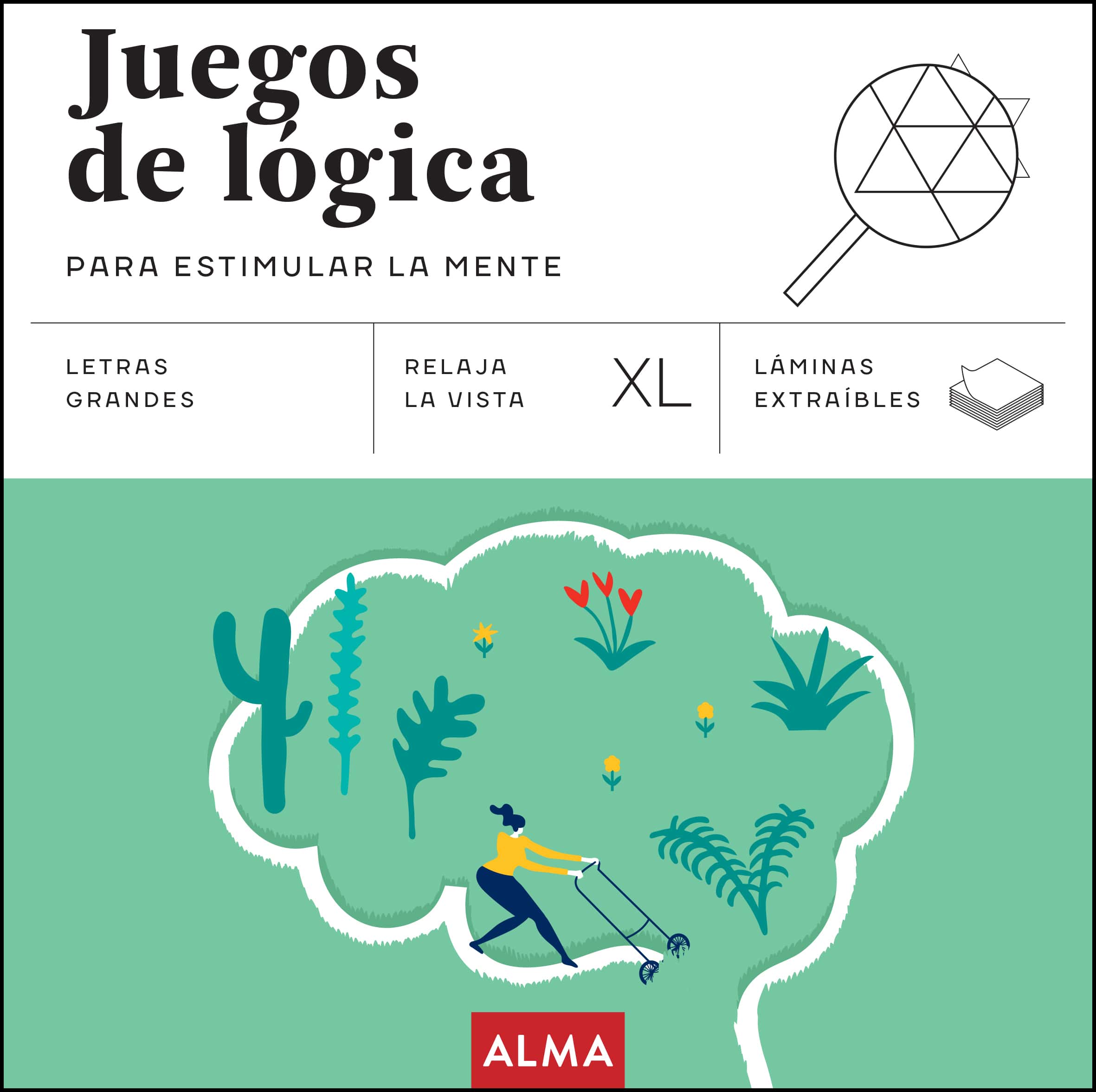 Juegos de lógica para estimular la mente (Cuadrados XL)