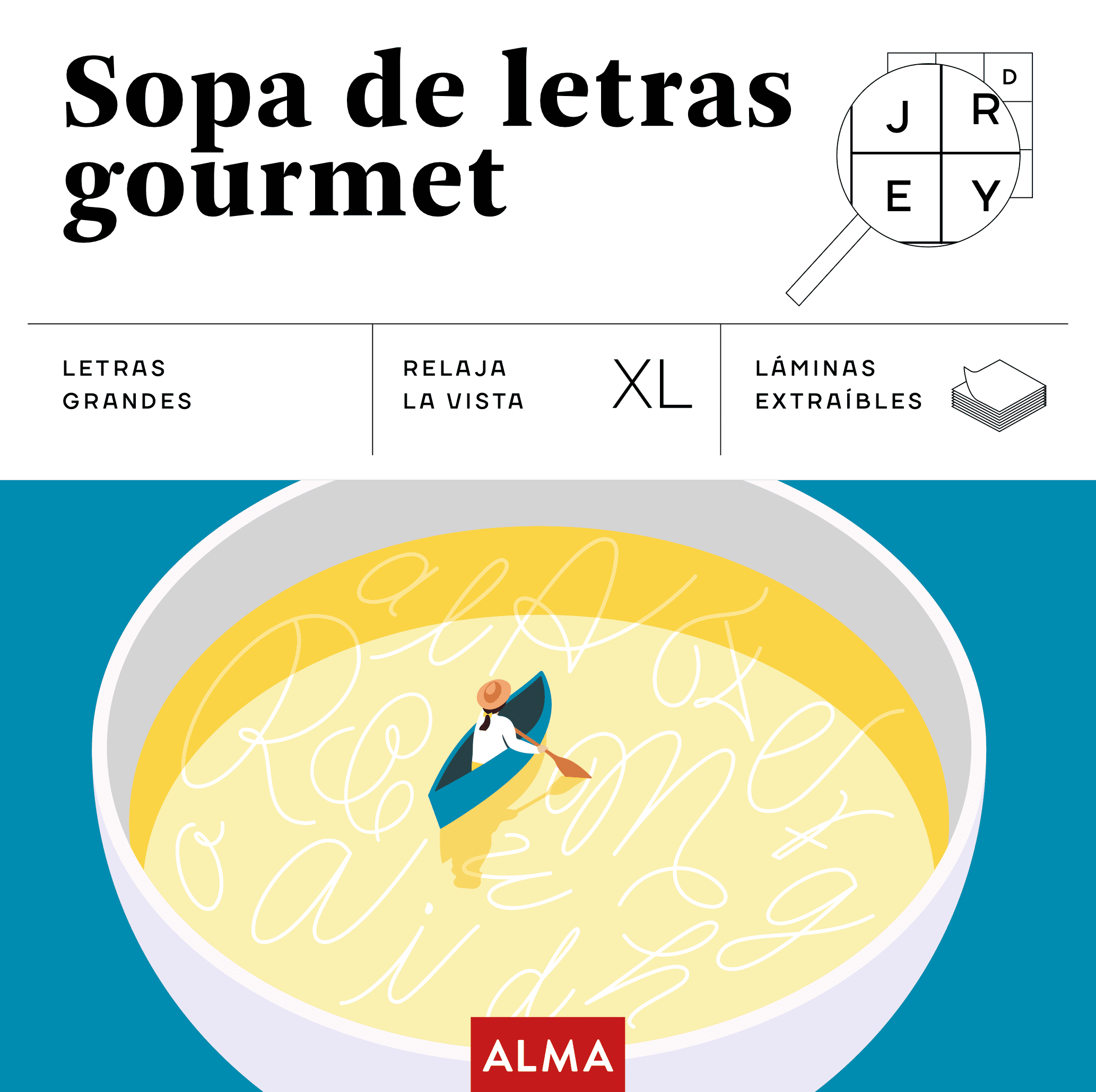Sopas de letras gourmet (Cuadrados XL)