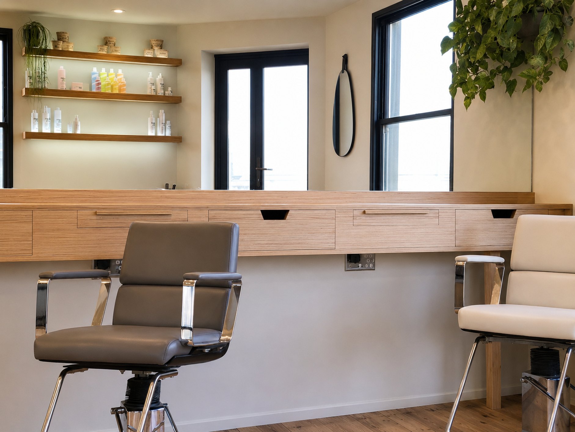 Inside Cuttlefish Eco Salons Brighton, 31 Gloucester Road