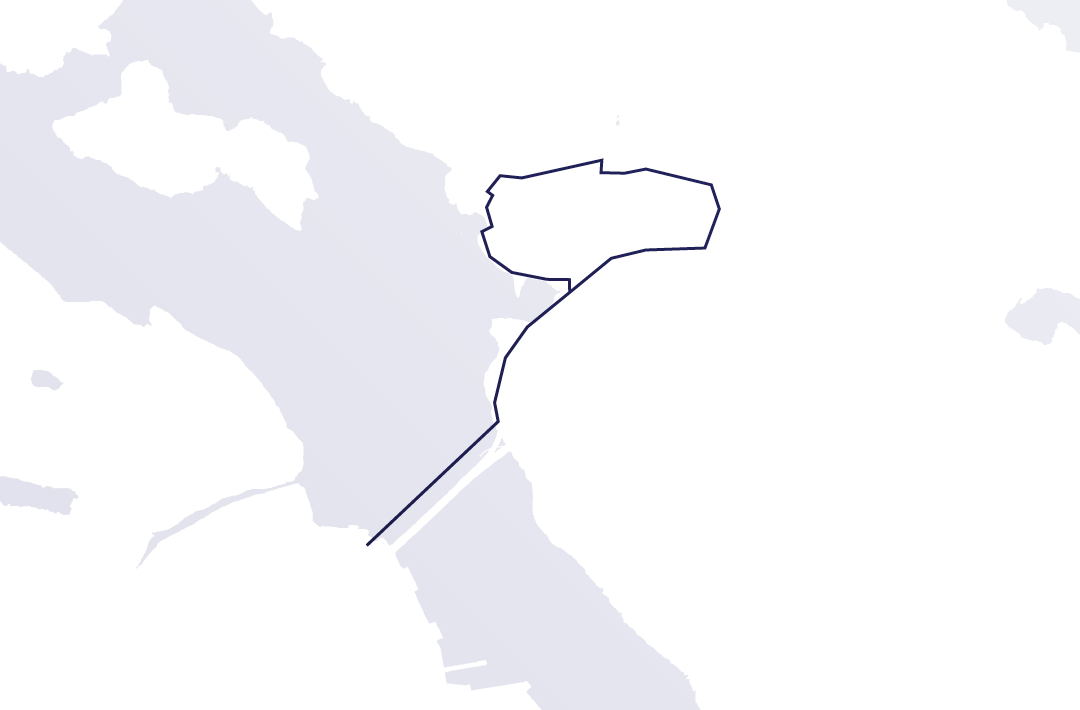 Karta över Brunnsviken