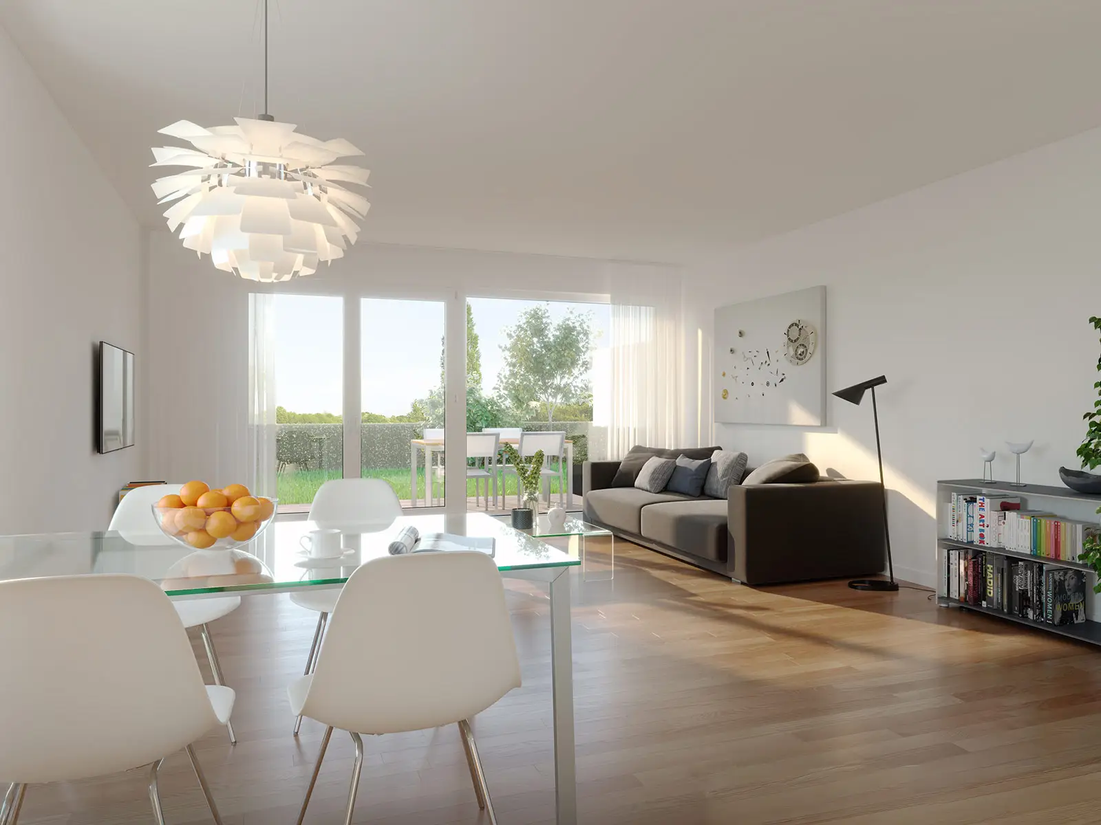 Visualiserung des Bauprojekts "Der Ernsthof" der May-Firmengurppe