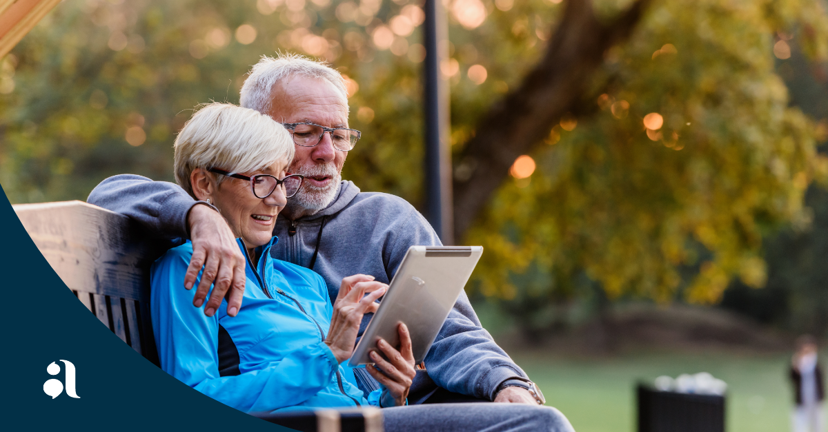 How can I improve communication in my real estate community - two people reading email updates