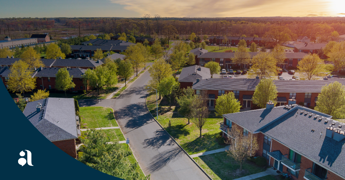 Renting vs owning housing decision concept