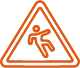 Safety hazard icon