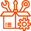 Equipment maintenance tools icon