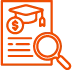 Cost analysis icon