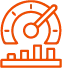 Performance analytics icon