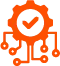 Automated equipment management icon