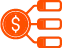 Cost allocation icon