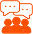 Team communication icon