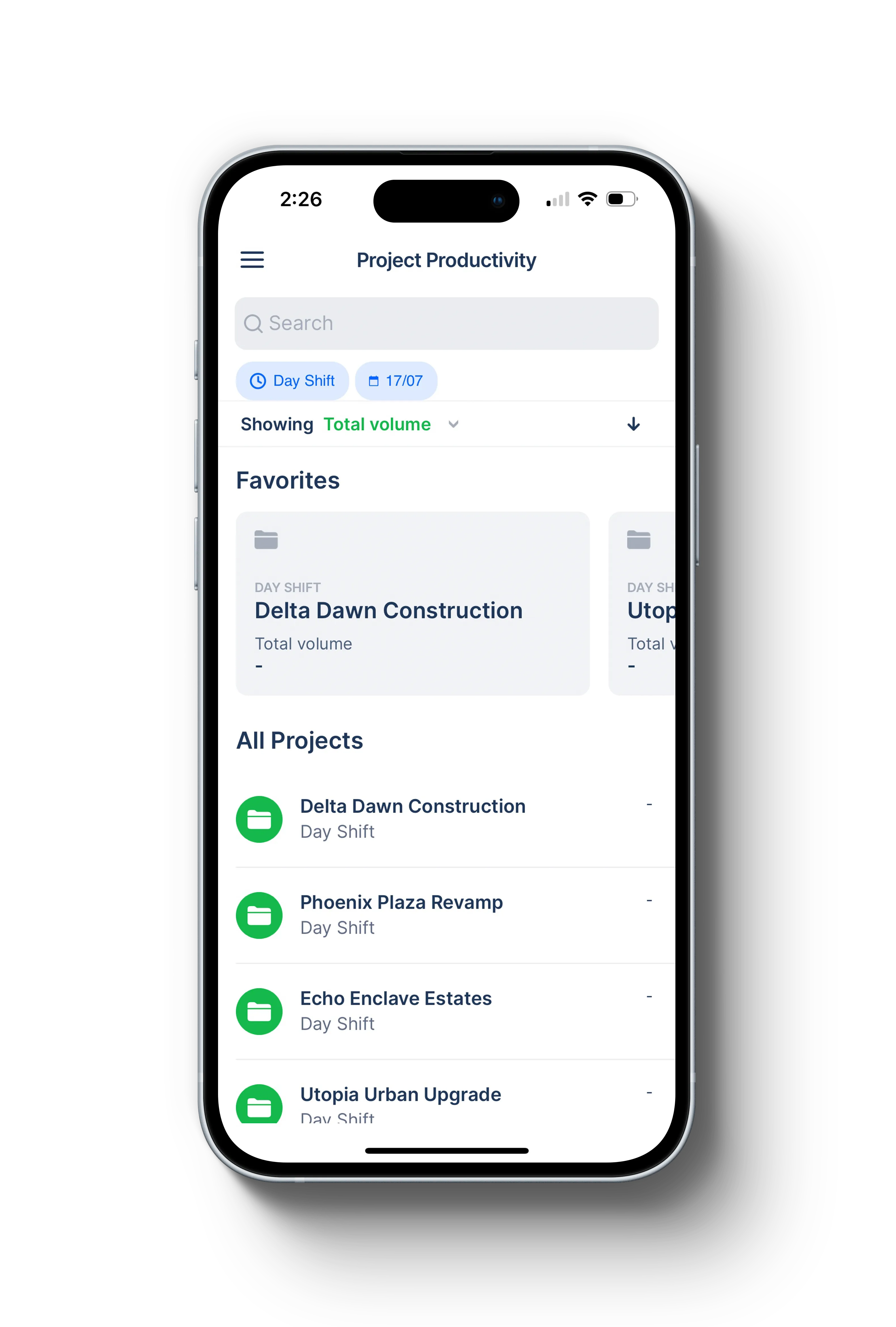 construction equipment software
