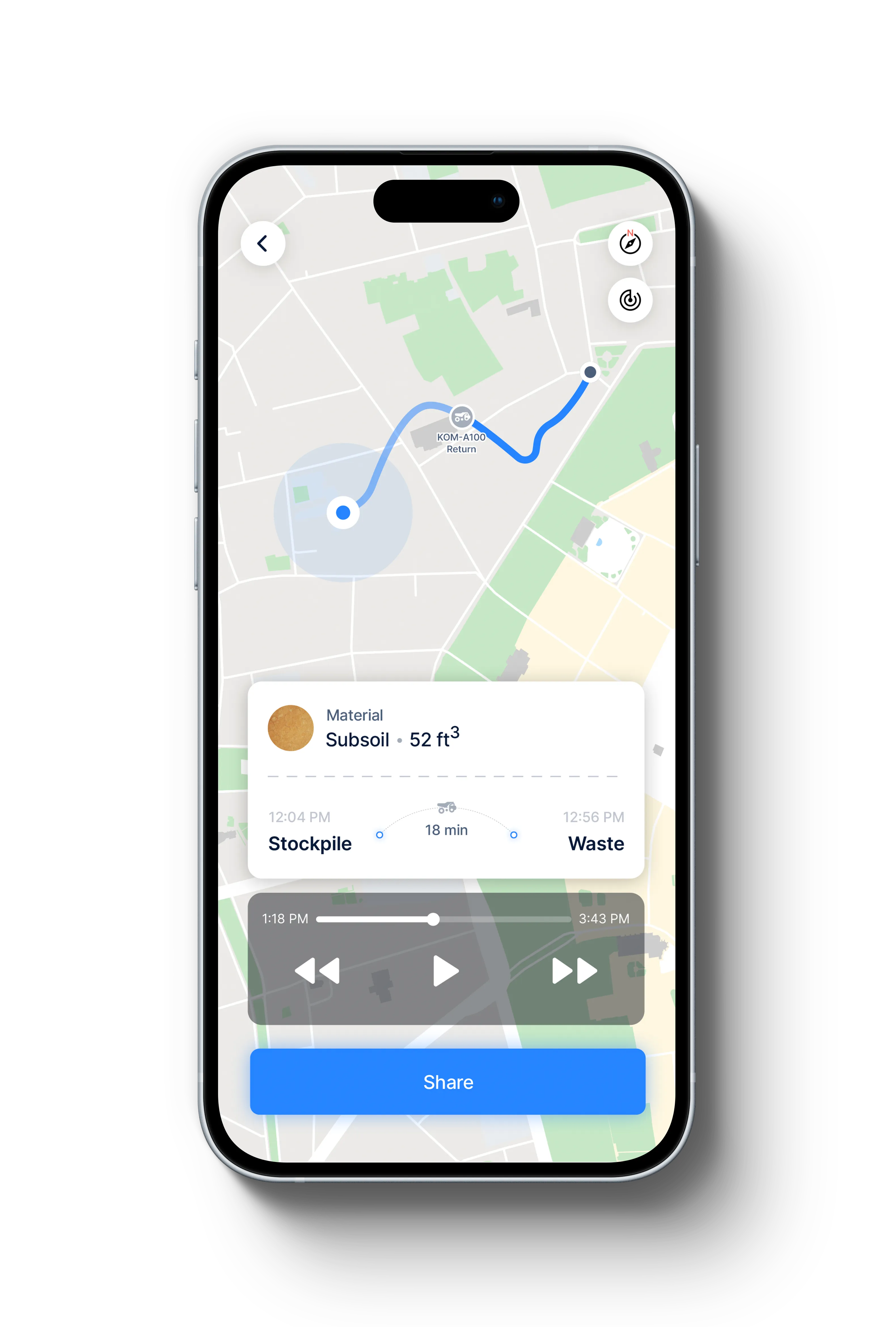 heavy equipment tracking software