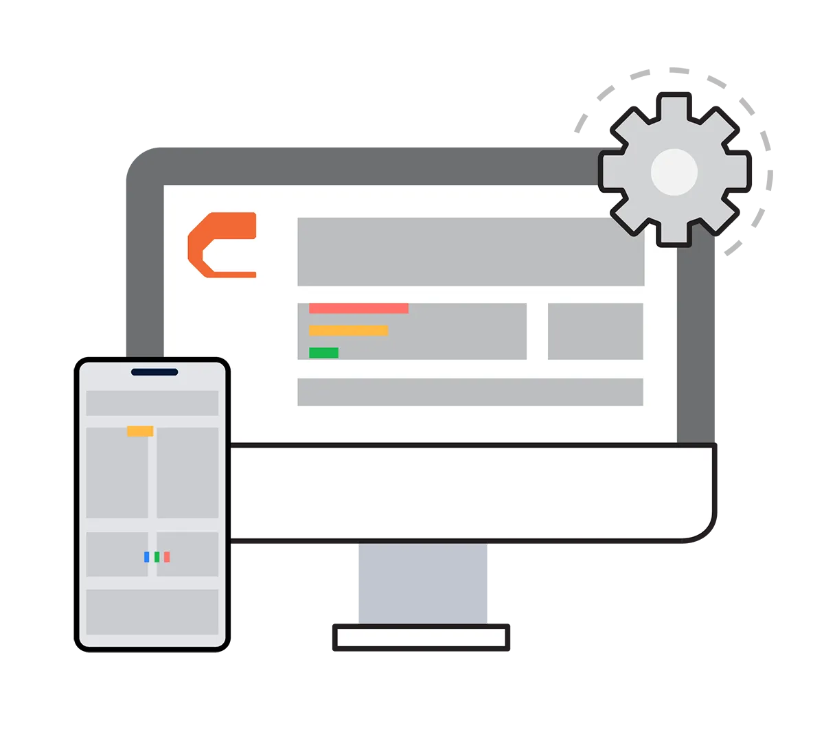 Site monitoring and real-time construction management dashboard
