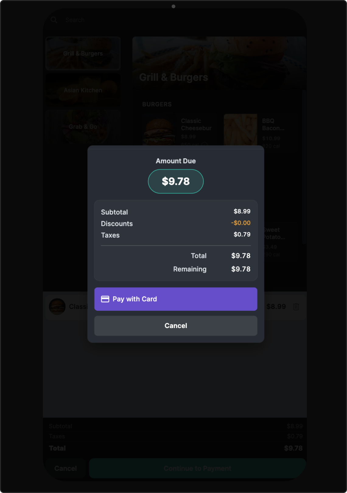 Onsite Ordering 04