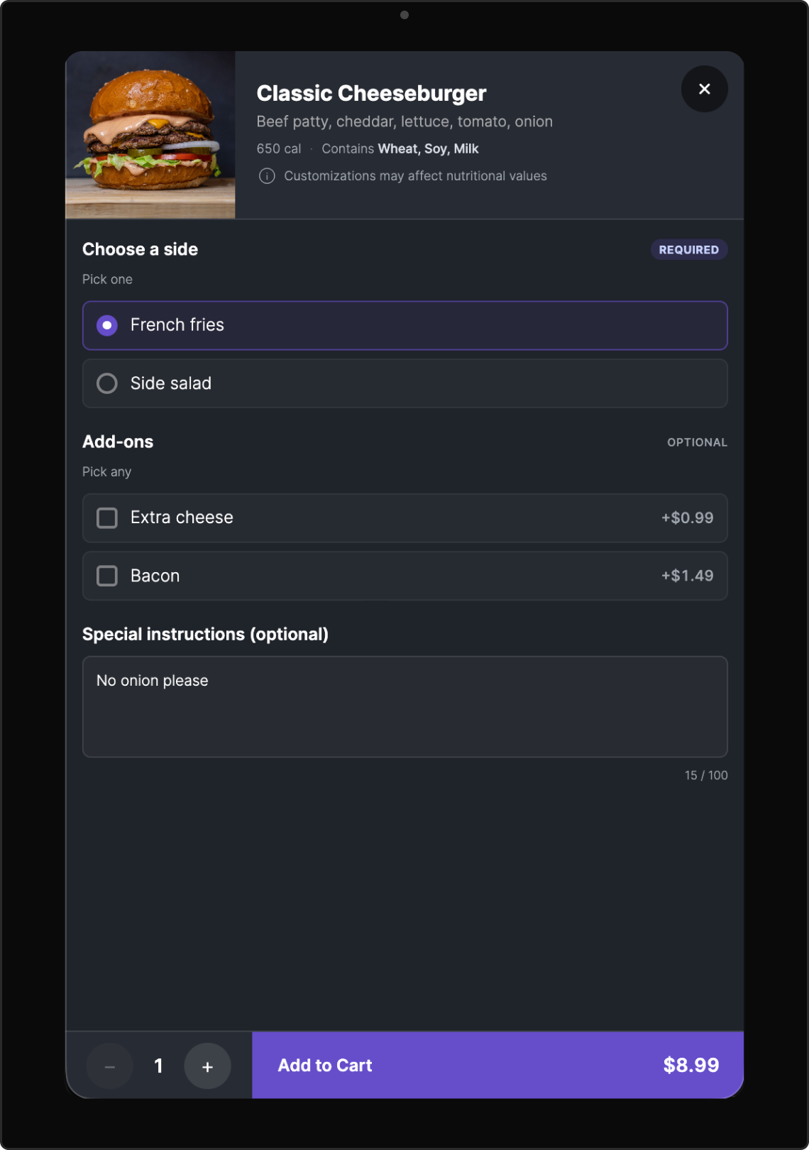 Onsite Ordering 03